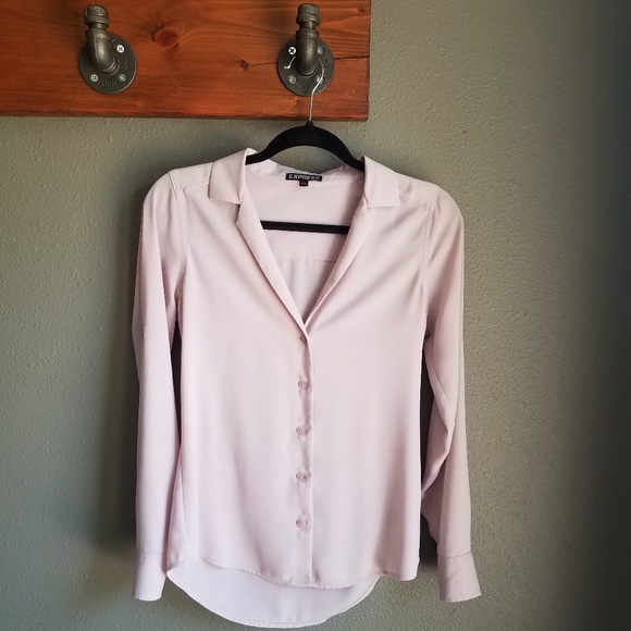 Express Tops - Express V-Neck Blouse